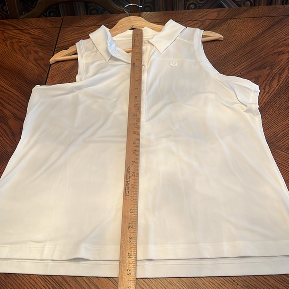 Lululemon Quick Dry Sleeveless Polo Shirt - Picture 12 of 12